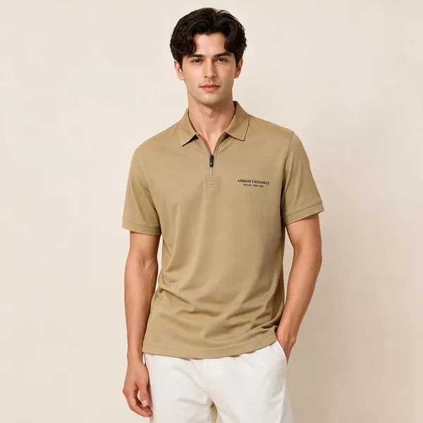 Armani_Exchange_Ax_Sand_Beige_T_Shirt