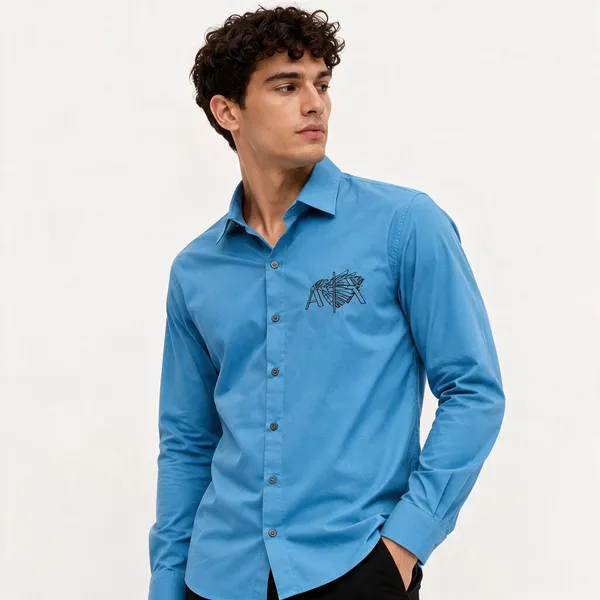 Armani_Exchange_Ax_Blue_Shirt