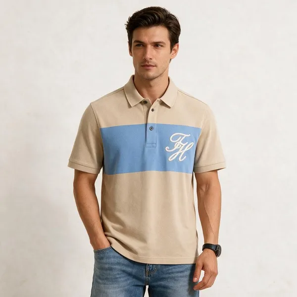 Tommy_Hilfiger_Beige_Tshirt