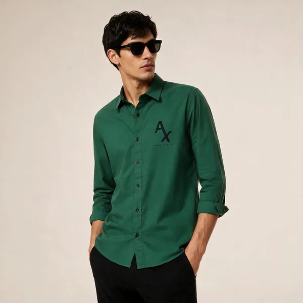 Armani_Exchange_Ax_Green_Shirt