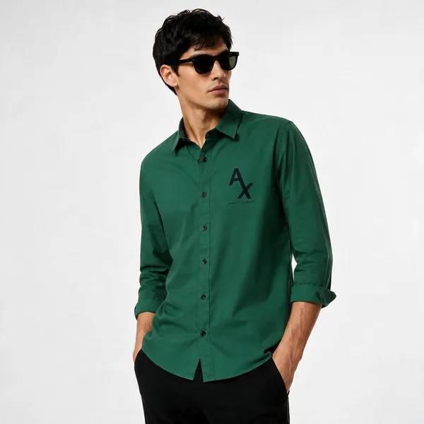 Armani_Exchange_Ax_Green_Shirt