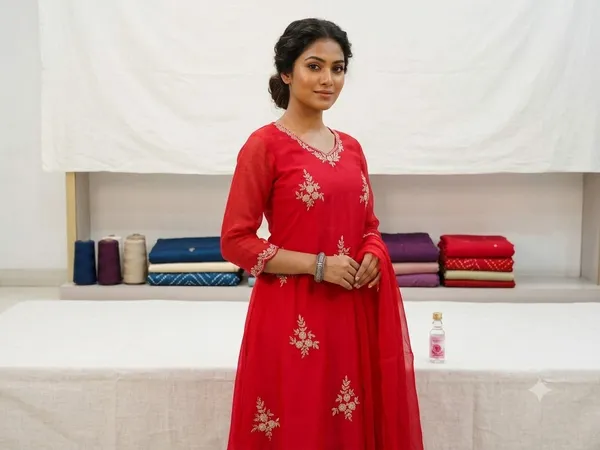 Red_Embroidered_Anarkali_Kurta_Set_for_Women