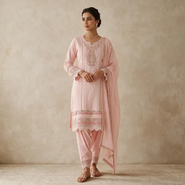 Pink_Pure_Cotton_Straight_Embroidered_Kurta_Set_For_Women