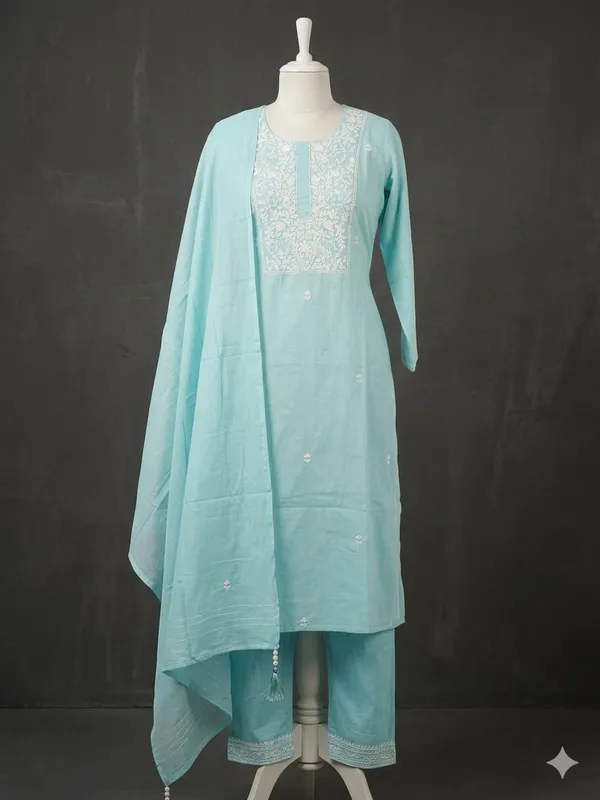 Cotton_blue_three_piece