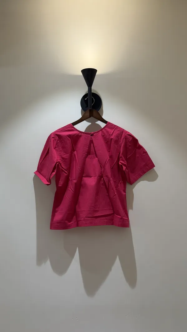 Pink_Cotton_Peplum_Top_For_Women