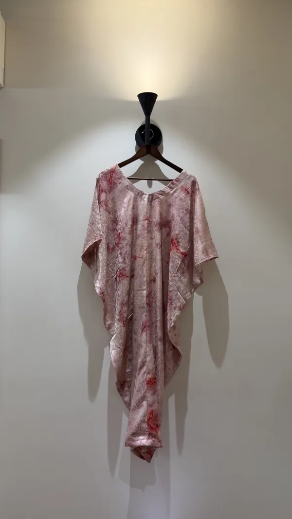 Pink_Crepe_Kaftan_For_Women