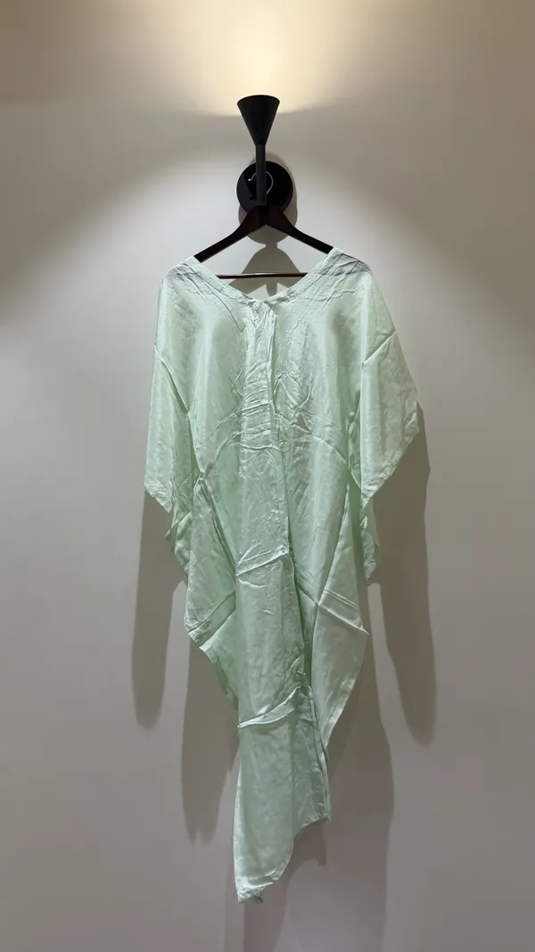 Mint_Green_Crepe_Midi_Dress_For_Women