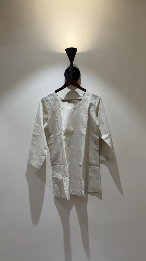White_Cotton_Straight_Kurta_For_Women