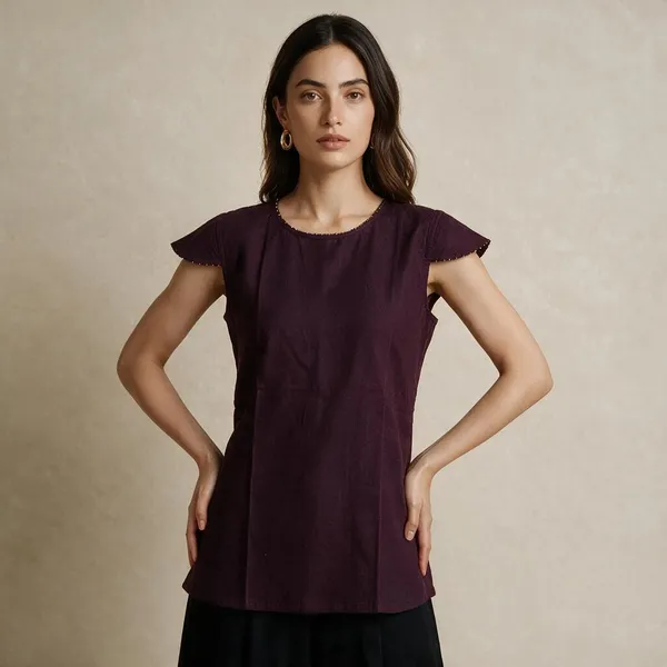 Purple_Cotton_Dress_For_Women