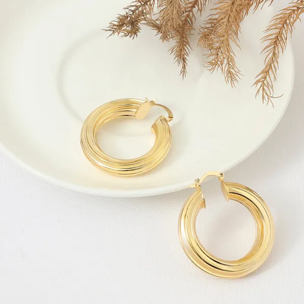 Chunky_Gold_Plated_Hoops_Default_Title
