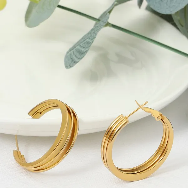 Triple_Layered_Gold_Plated_Hoops_Default_Title