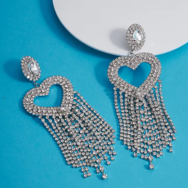 Rhinestone_Heart_Tassel_Drop_Earrings_Default_Title