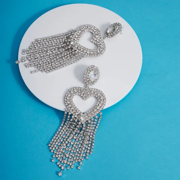 Rhinestone_Heart_Tassel_Drop_Earrings_Default_Title