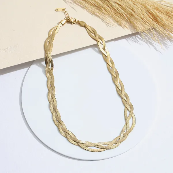 Three_Layered_Punk_Braided_Link_Necklace_Default_Title