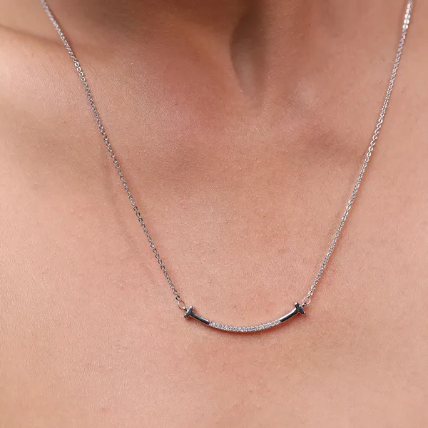 Smile_Stainless_Steel_Pendant_Silver