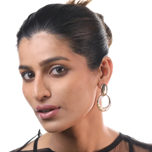 Dual_Oval_Golden_Earrings_Default_Title