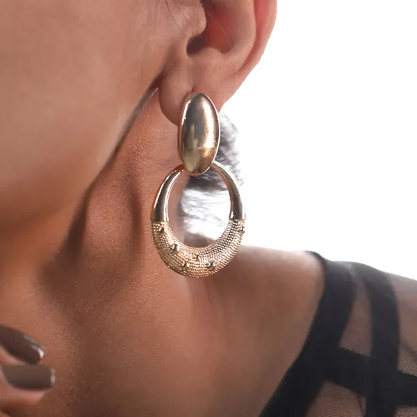 Dual_Oval_Golden_Earrings_Default_Title