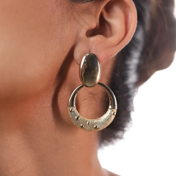 Dual_Oval_Golden_Earrings_Default_Title