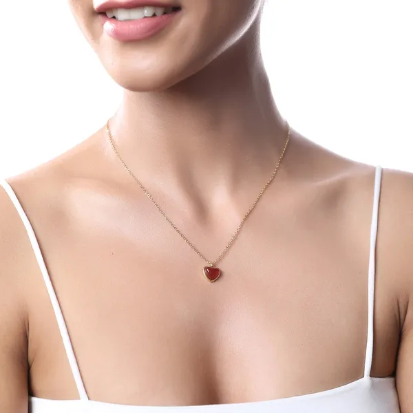 Natural_Red_Agate_Heart_Necklace_Default_Title