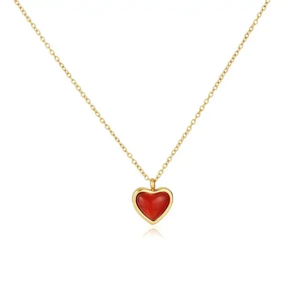 Natural_Red_Agate_Heart_Necklace_Default_Title