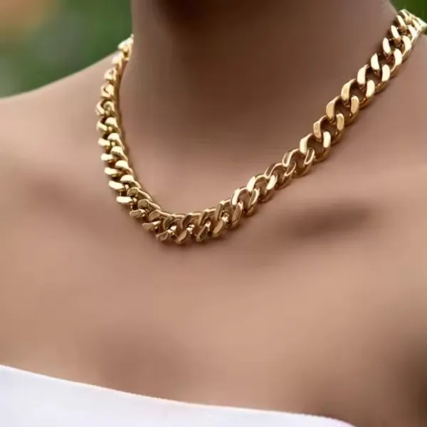 Luxelink_Statement_Cuban_Chain_Necklace_Default_Title
