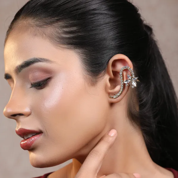 Butterfly_Zircon_Crystal_Ear_Cuffs_Silver