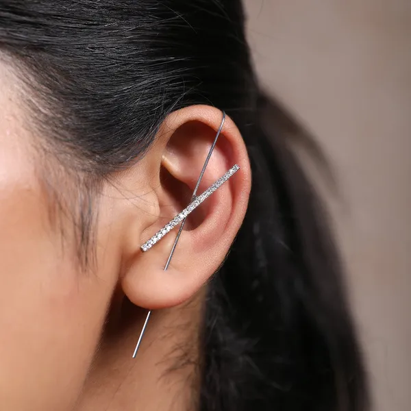 Industrial_Sleek_Earcuff_Silver