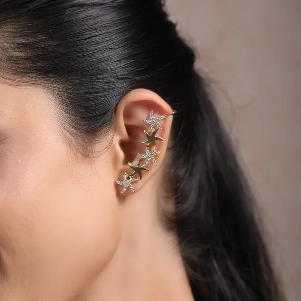 Starfish_Earcuffs_Gold