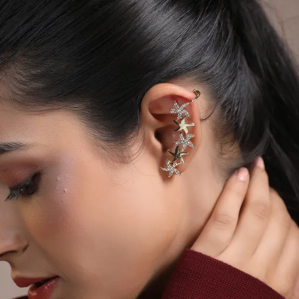Starfish_Earcuffs_Silver