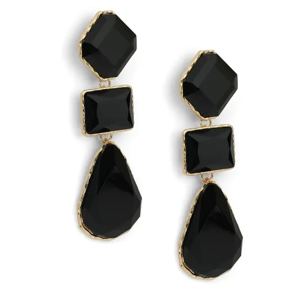 Artpop_Resin_Statement_Earrings_Black