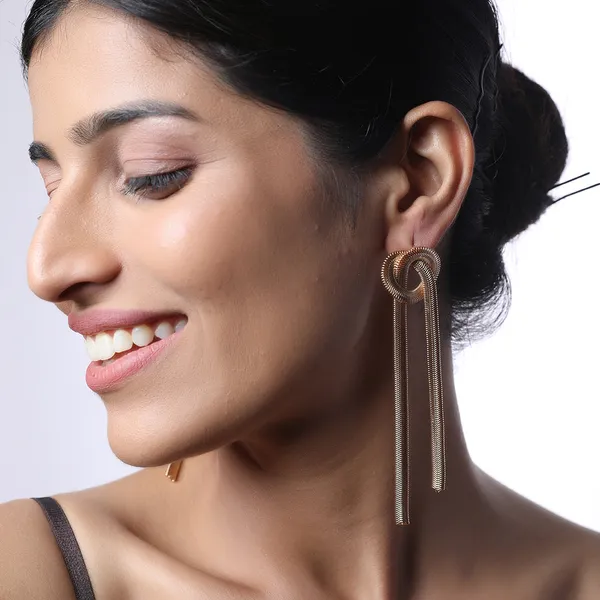 Knotted_Gold_Plated_Statement_Earrings_Default_Title