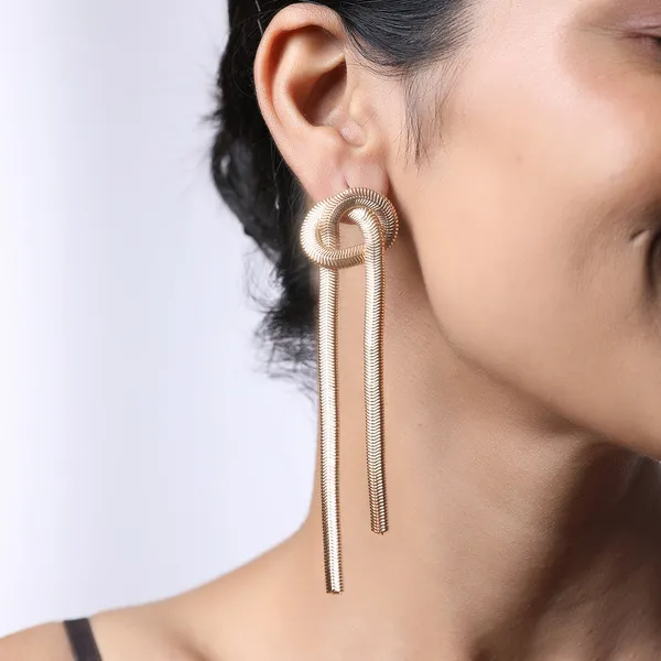 Knotted_Gold_Plated_Statement_Earrings_Default_Title