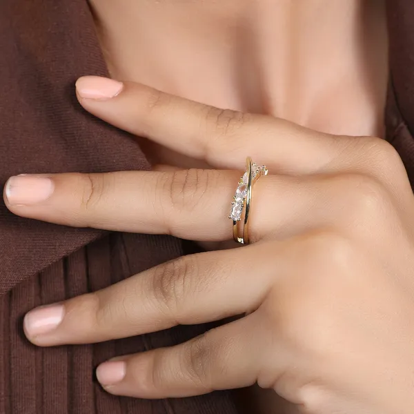 Classy_Cross_Zircon_Diamond_Open_Finger_Ring_Default_Title