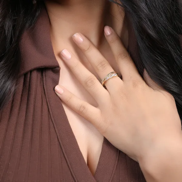 Classy_Cross_Zircon_Diamond_Open_Finger_Ring_Default_Title