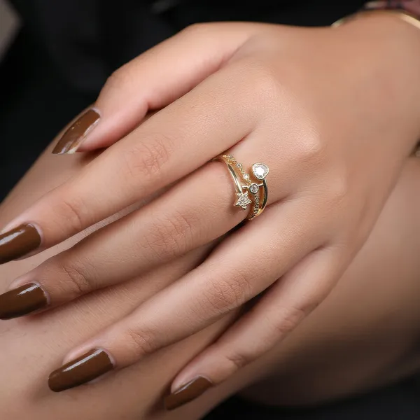 Love_Star_Full_Diamonds_Gold_Plated_Stainless_Steel_Zircon_Ring_Default_Title
