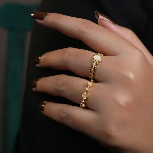 Retro_High_End_Tide_Suit_With_Pearl_Gold_Plated_Pair_Of_Ring_Default_Title