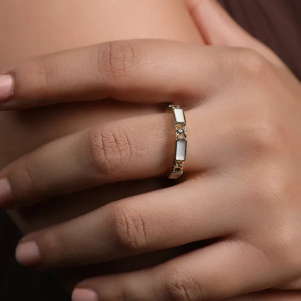 Gold_Plated_Open_Adjustable_Dainty_Geometric_Shell_Ring_Default_Title
