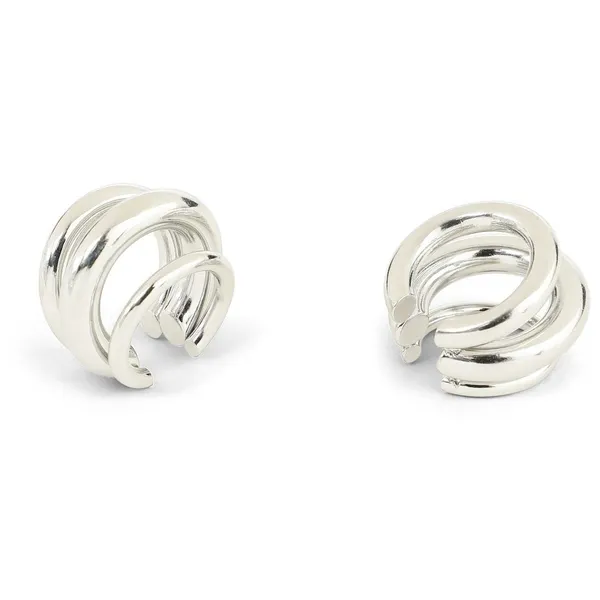 Nopierce_Power_Earcuff_Earrings_Silver
