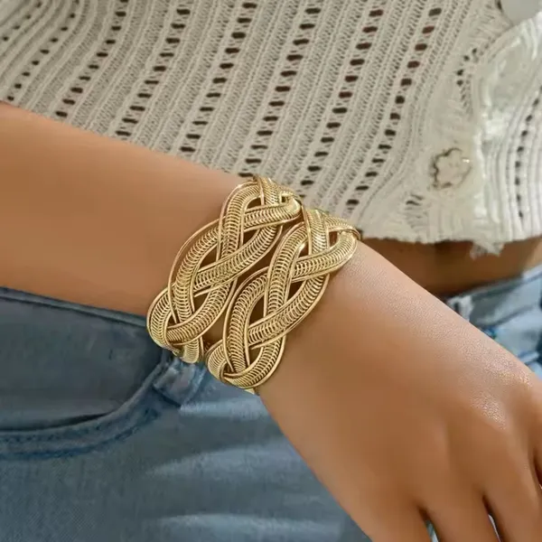 Boldmesh_Woven_Bangle_Default_Title