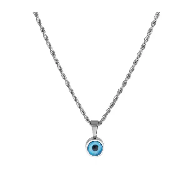 Protection_Charm_Evil_Eye_Pendant_Necklace_Silver