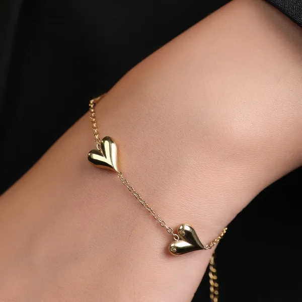 Pure_Love_Gold_Charm_Bracelet_Default_Title