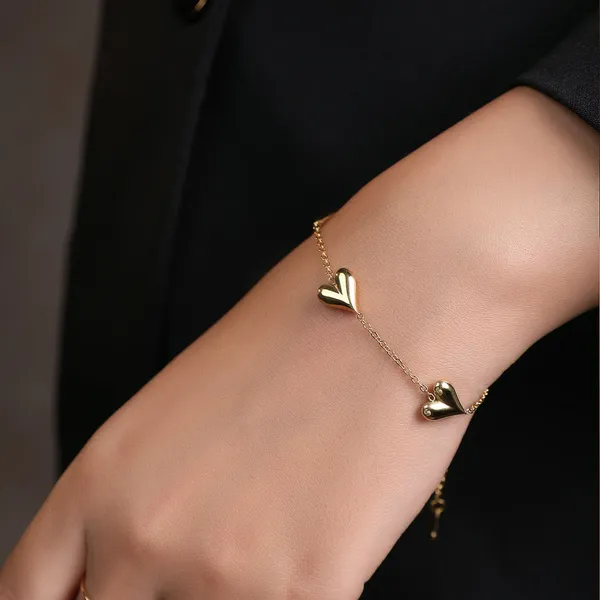 Pure_Love_Gold_Charm_Bracelet_Default_Title