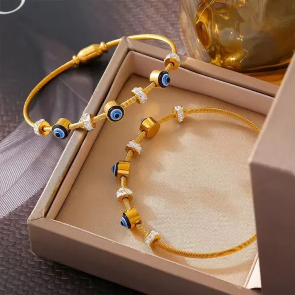 Gold_Stainless_Steel_Evil_Eye_Magnetic_Bracelet_For_Women