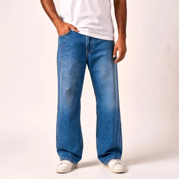 Blue_Denim_Baggy_Fit_Jeans_For_Men