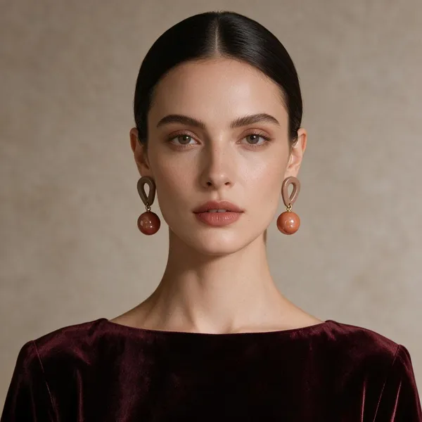 Brown_Geometric_Drop_Earrings_for_Women