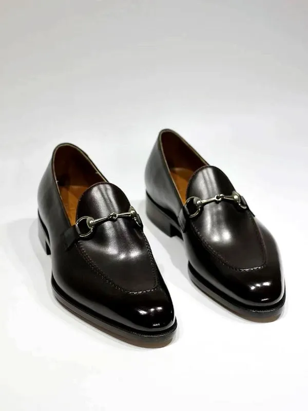 Black_Leather_Horsebit_Slip_On_Loafers_For_Men