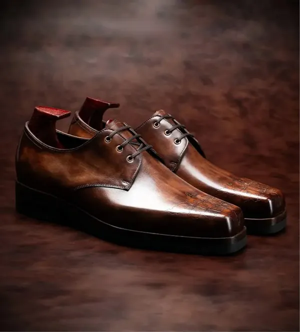 Brown_Leather_Cap_Toe_Lace_Up_Formal_Shoes_For_Men