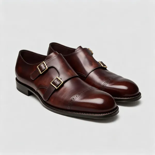 Brown_Leather_Double_Monk_Strap_Formal_Shoes_For_Men