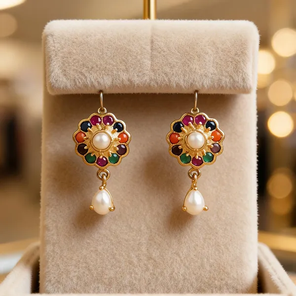 Gold_Tone_Meenakari_Pearl_Drop_Earrings_For_Women