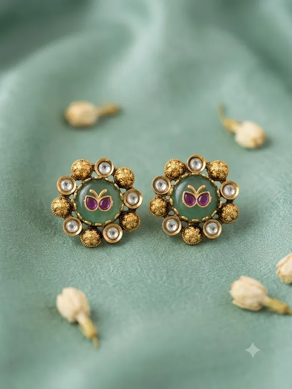 Kundan_Round_Earrings